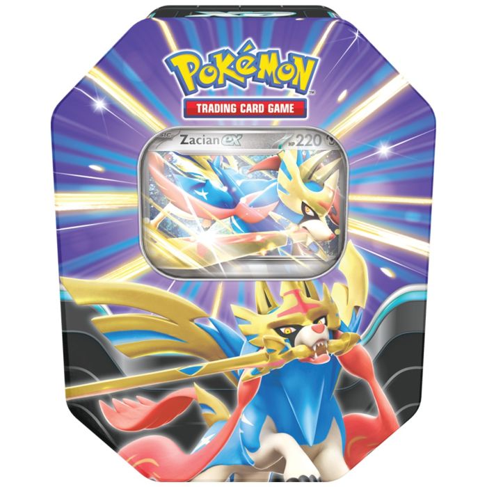 Zacian ex - Slashing Legends Collector's Tin Box